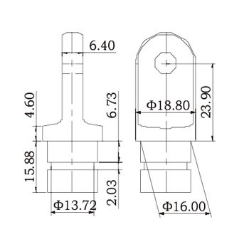 pipe connector F11-0175